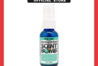 Scent bomb car spray