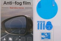 Anti-fog mirror film