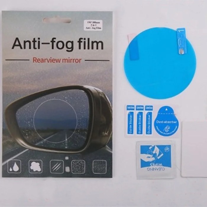 Anti Fog Film for Car Mirror Rain Proof Film Car Mirror Waterproof Film ... Anti-fog mirror film
