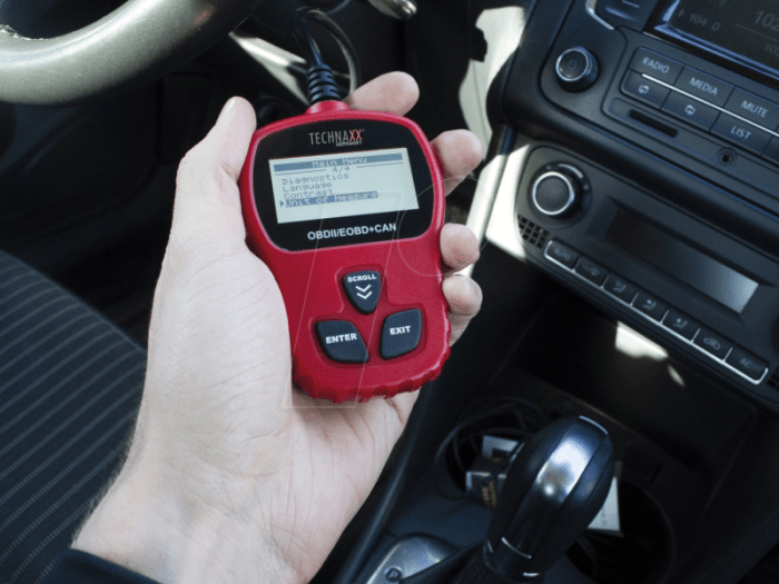 OBD TX-184: Car - diagnostic device OBD II scanner at reichelt elektronik OBD systems