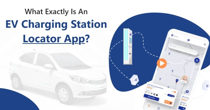 Charging station locator apps