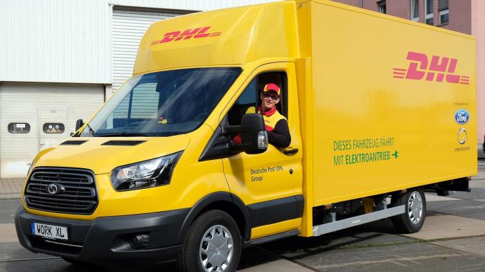 Electric delivery vans