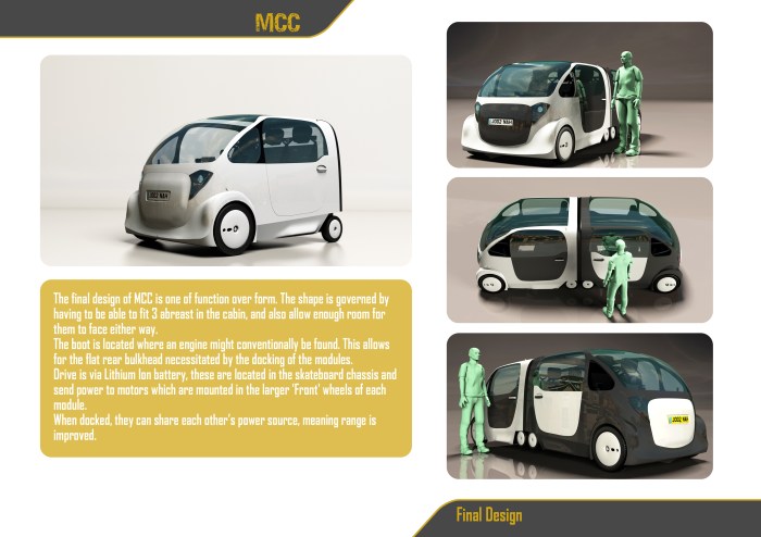 Modular Concept Car by Andrew Jones at Coroflot.com Modular car architectures