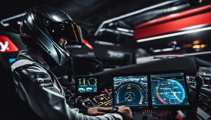 8 illustrates the user interface of the P-Race Telemetry component of ... Race telemetry systems